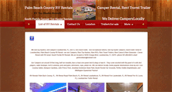 Desktop Screenshot of loxahatcheerentals.com